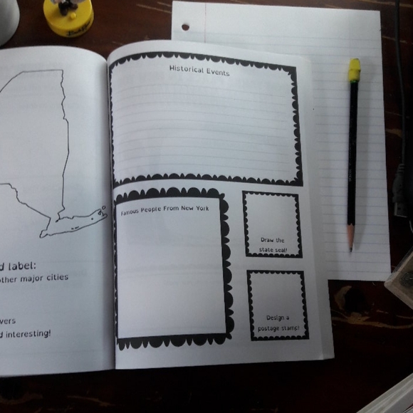 United States Homeschool Workbook - Picture 8 of 16